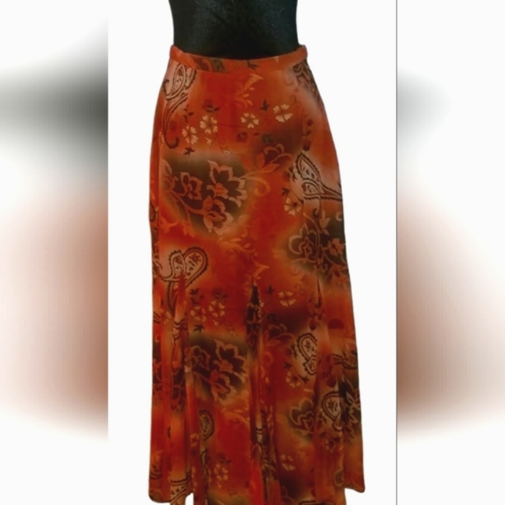Lovely Coldwater Creek georgette midi skirt. SOLD